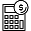 Pin pad and dollar sign